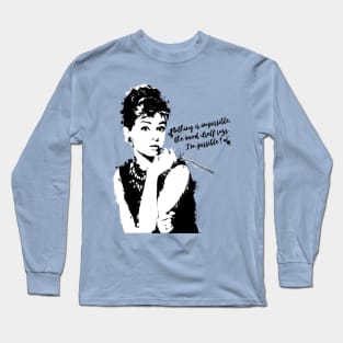 inky audrey, nothing is impossible Long Sleeve T-Shirt